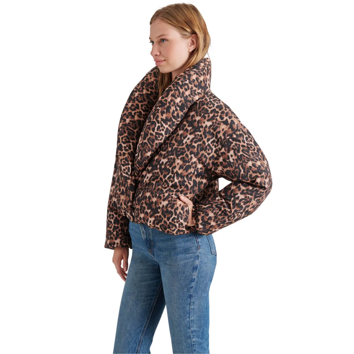 Steve Madden Evy Leopard Coat