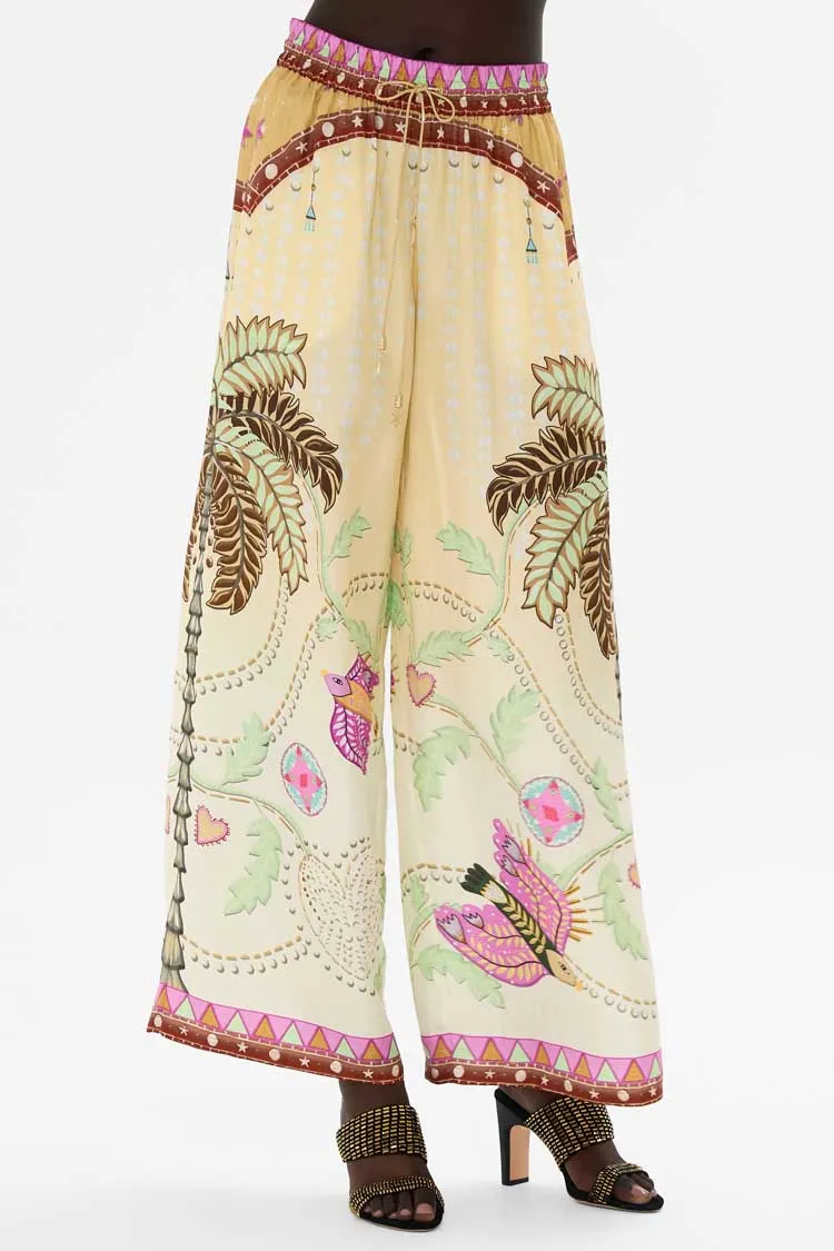 Straight Leg Pant in Aswan Abstract