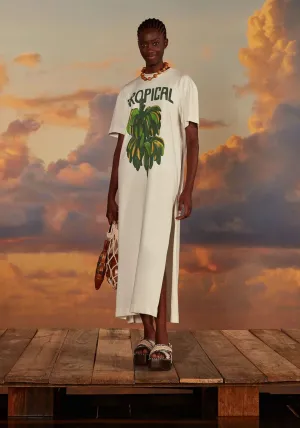 TROPICAL T-SHIRT DRESS