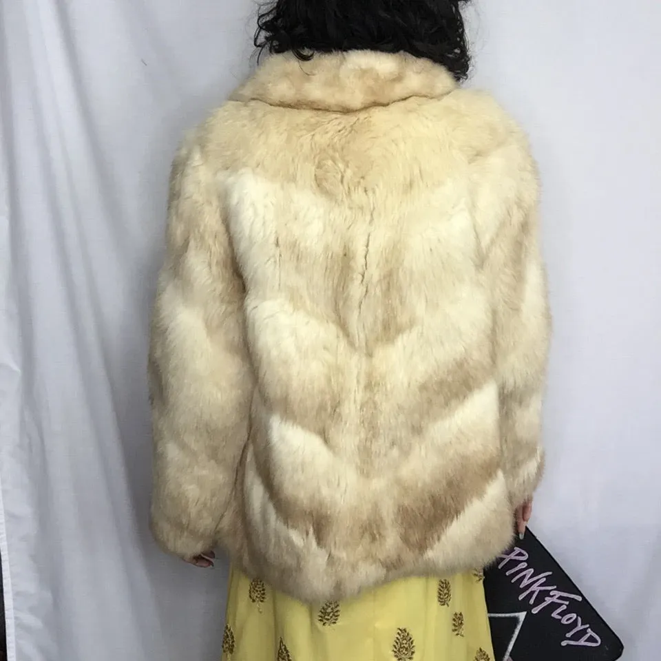 Vintage 1970s | Genuine Fur Bohemian Coat by Diane Furs