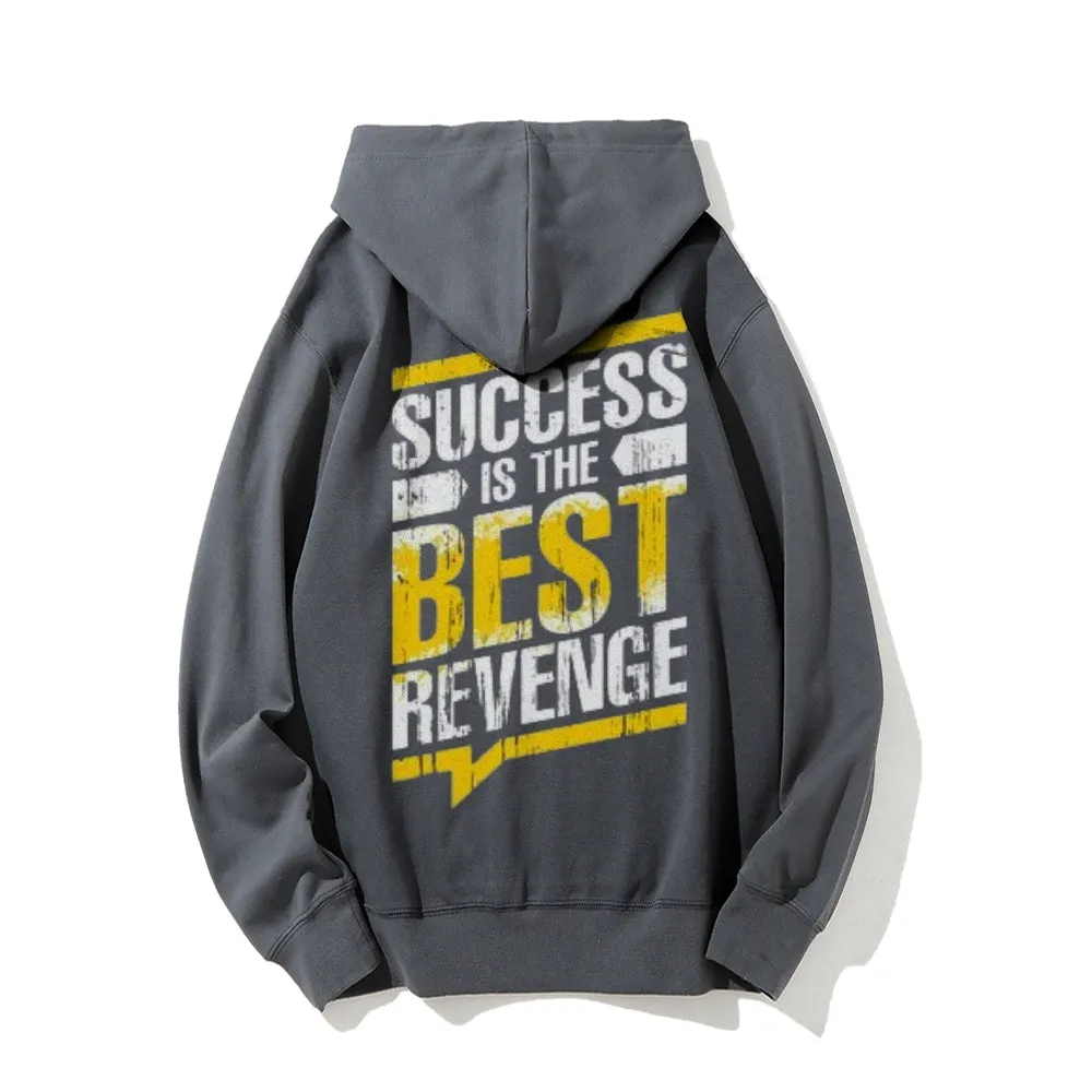 Women SUCCESS IS THE BEST REVENGE Graphic Hoodies