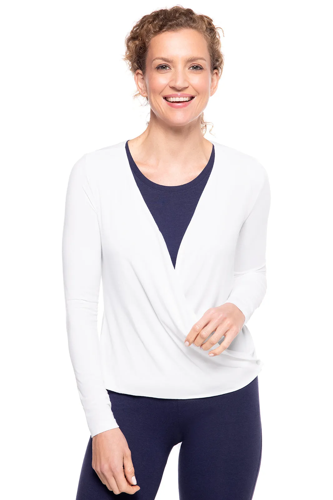 Women's Vrae Everyday Fashion Wrap | White